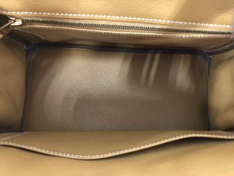 HERMES Birkin Hermes Birkin 25 Togo natural sable GP T handbag