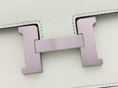 HERMES Mini Constance 3 18 Miroir Vert Fizz/Silver Metal Fittings Epson U Engraved New with Mirror Complete Item Shoulder Bag