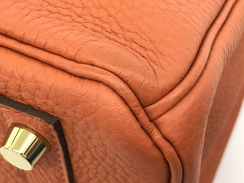 HERMES Birkin Birkin 30 Togo X stamp handbag