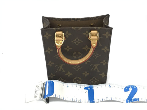 LOUIS VUITTON Monogram Back Petit Sac Plastic Monogram Shoulder Bag