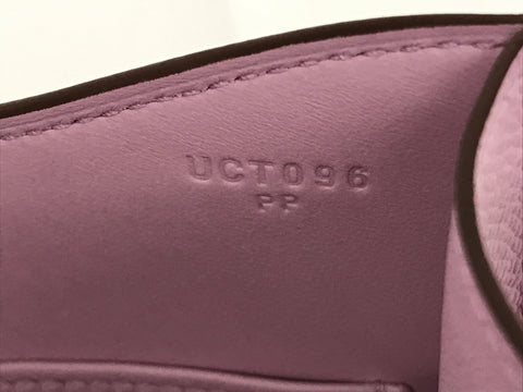 HERMES Constance Vaux Epson Mauve Silvestre PG U shoulder bag