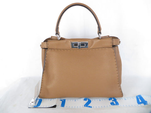 Fendi Selleria Peekaboo Regular 8BN290 Handbag