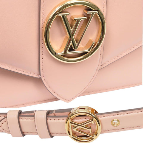 LOUIS VUITTON M57325 Rose Himalaya RFID confirmation shoulder bag