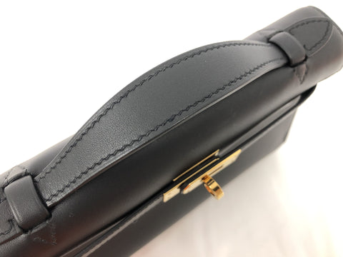 HERMES Kelly pochette Kelly handbag