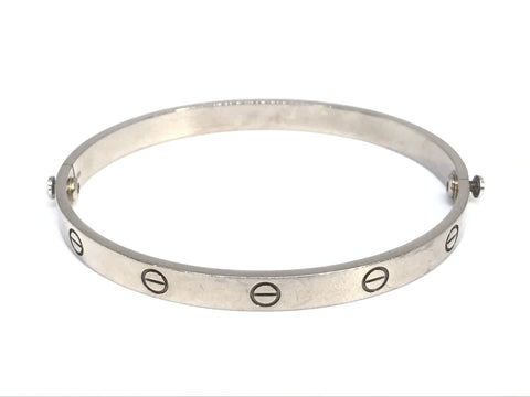 Cartier Old Love Bracelet #20 WG 750 39.8g Bracelet/Bangle (Precious Metal)