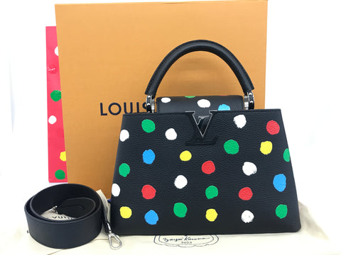 LOUIS VUITTON Capucine Kusama collaboration multi-dot handbag【SS】