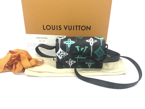 LOUIS VUITTON Monogram M81852 Eclipse Shoulder Bag